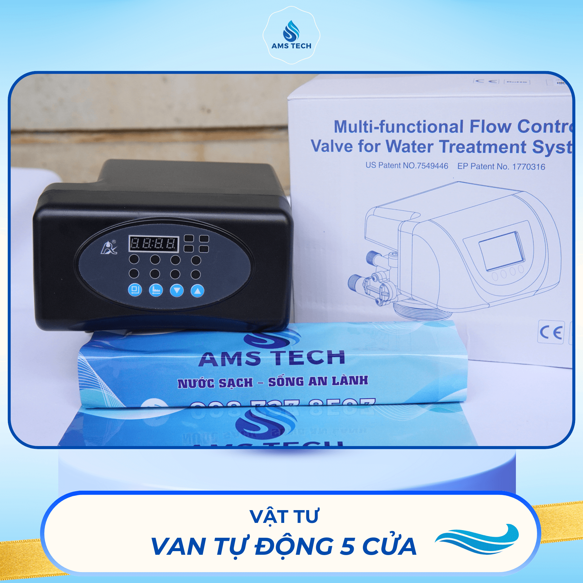 At5 Timer Hệ thống lọc tổng AT5 Vitalis - AMS Tech