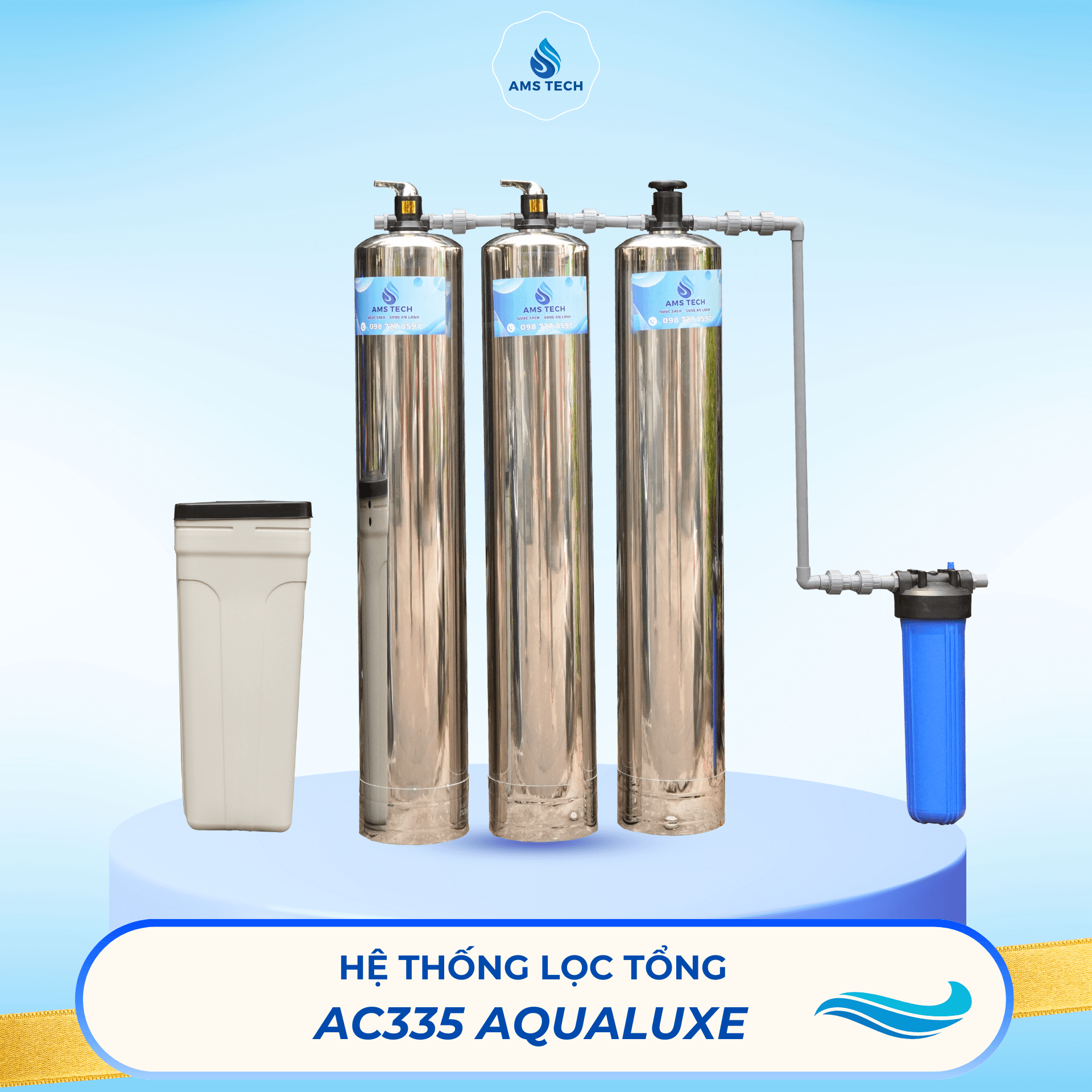 Hệ thống lọc tổng AC335 Aqualuxe